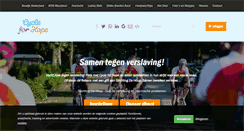 Desktop Screenshot of cycleforhope.nl
